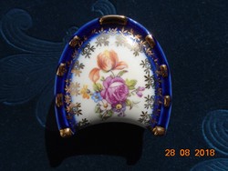Dresden with bouquet of flowers, martinroda East German jewelry holder