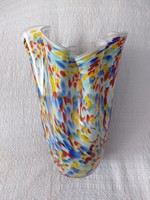 Jozefina's Polish glass vase from the 80's in flawless condition