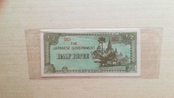 Burma - Japanese occupation 1/2 rupee 1942