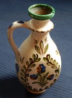 Ceramic jar with folk motifs