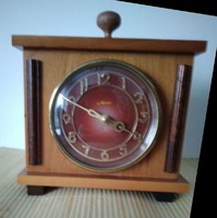 Mayan brand 8 day - working - fireplace clock for sale.