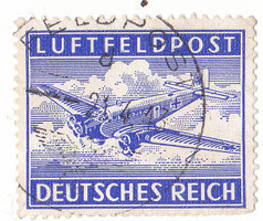 German Empire military stamp 1942