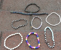 Pearl bracelet set