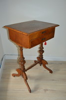 Antique French sewing table from the 1930s