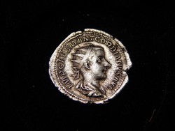 Silver denarius marcus antonius gordianus (159-238), in excellent condition