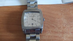 (K) massive steel case wristwatch Rocha John Rocha can also be used in parcel machines
