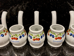Weisenbach Kappelrodeck porcelán fütyülős snapsz pohár