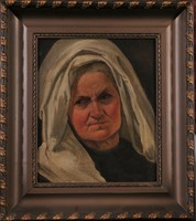 Unknown Artist, Portrait of an Elderly Lady, 1900s