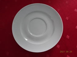 Lowland porcelain teacup placemat, white, diameter 15 cm. He has!