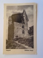 D184238 - old postcard of Visegrád 1956 Solomon's Tower