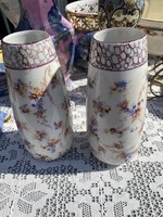 Pair of Drasche porcelain vases