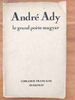 André ady le grand poéte Hungarian (rare volume) 4500 ft