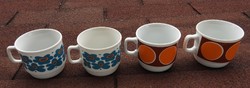 Retro and old zsolnay cups