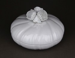 1D599 huge snow white Herend porcelain bonbonier