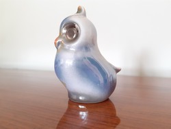 Retro craftsman ceramic budapest owl bird