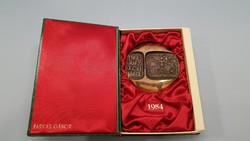 János Joseph Engel level award in 1984 gift box