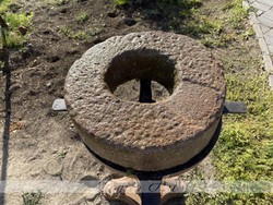 Antique millstone d = 40 cm