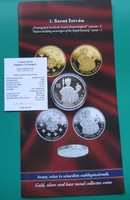 2021 - István I. (Szent) - ag .999, Silver - 15,000 ft pp - with certificate, in capsule