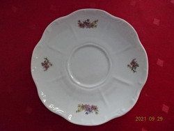 Zsolnay porcelain teacup coaster, diameter 15.5 cm. He has!