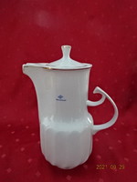 Hollóház porcelain teapot with inscription cherry garland. He has!