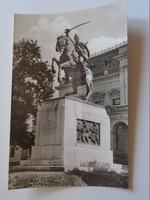 D184462 old postcard hódmezővásárhely heroic monument 1959