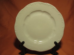 Fehér Zsolnay kis tányér