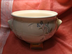 Antique thick porcelain pot
