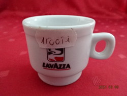 Olasz porcelán Lavazza kávécsésze, átmérője 5,5 cm.