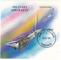 Tanzania commemorative stamp block 1993