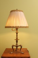 Szecessziós asztali lámpa ernyővel