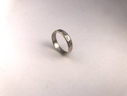 Férfi ezüst karika gyűrű
