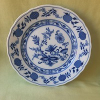 Bavaria hagymamintás porcelán tányér (nagy!)