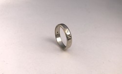 Női ezüst karika gyűrű