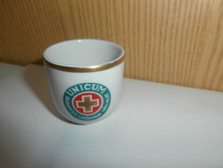 UNICUM-hollóházi porcelán kupica