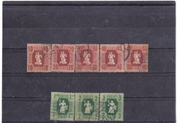 Hungary traffic stamps1946