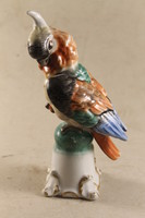 Schaubachkunst porcelán kakadu vagy papagáj 692