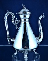 Magical antique silver spout, French, ca. 1870 !!!