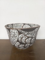 Retro Hungarian ceramic pot. Mária Szilágyi