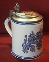 Bavarian royal portrait jar