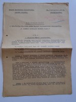 AV835.9   Régi irat  Honvédelmi Miniszter  1947  ASZÓD -i laktanyák átadási ügye