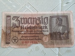 Birodalmi Náci 20 márka.20 Reichsmark