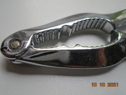 Brand new fgb italy chrome-plated tongs for opening seafood, nuts, chestnuts