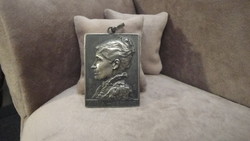 Silver souvenir pendant, anna von epnst