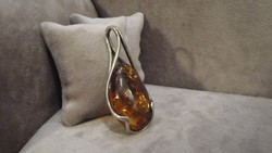 Polish amber pendant