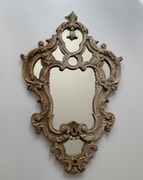 Antique carved mirror