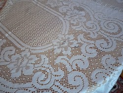 240X140 cm machine lace tablecloth, huge x