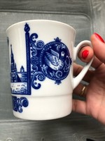 Különleges retro “Moszkva” Lomonosov porcelán csésze, bögre
