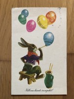Aranyos Húsvéti képeslap - Gönczi Tibor rajz