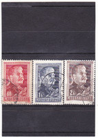 Hungary commemorative stamp series 1949