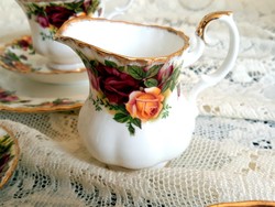 Royal Albert old country roses with cream